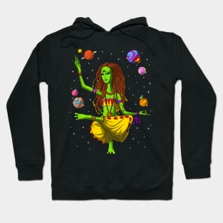 Hippie Alien Yoga Hoodie